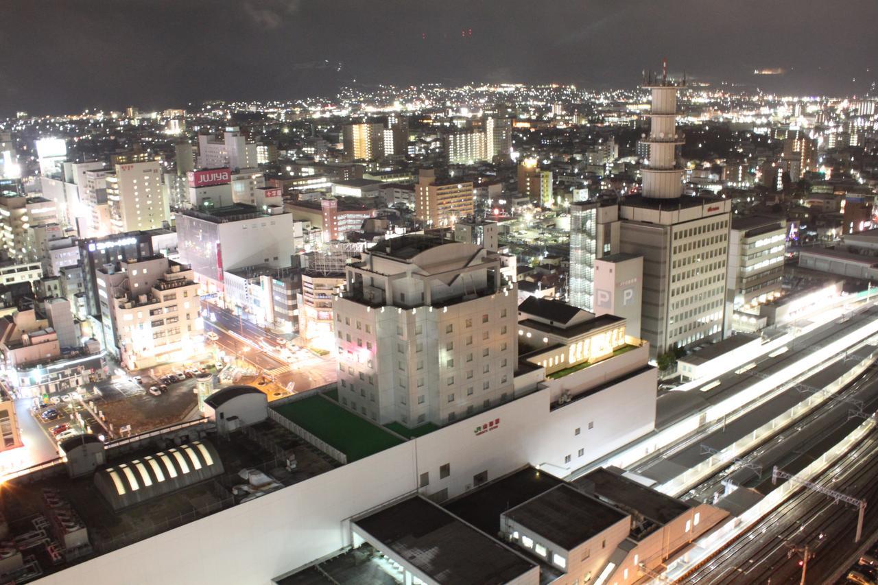 Yamagata Eki Nishiguchi Washington Hotel Экстерьер фото