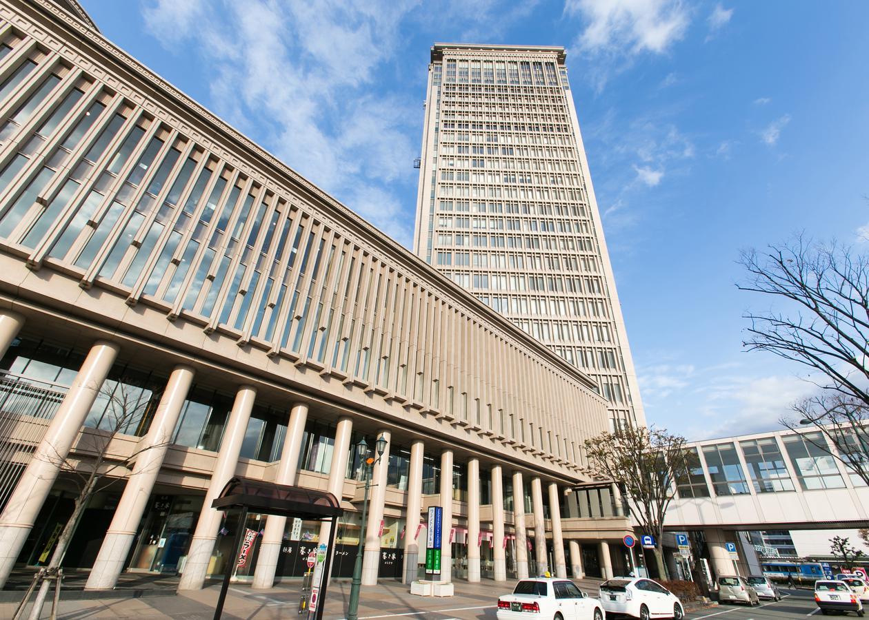 Yamagata Eki Nishiguchi Washington Hotel Экстерьер фото