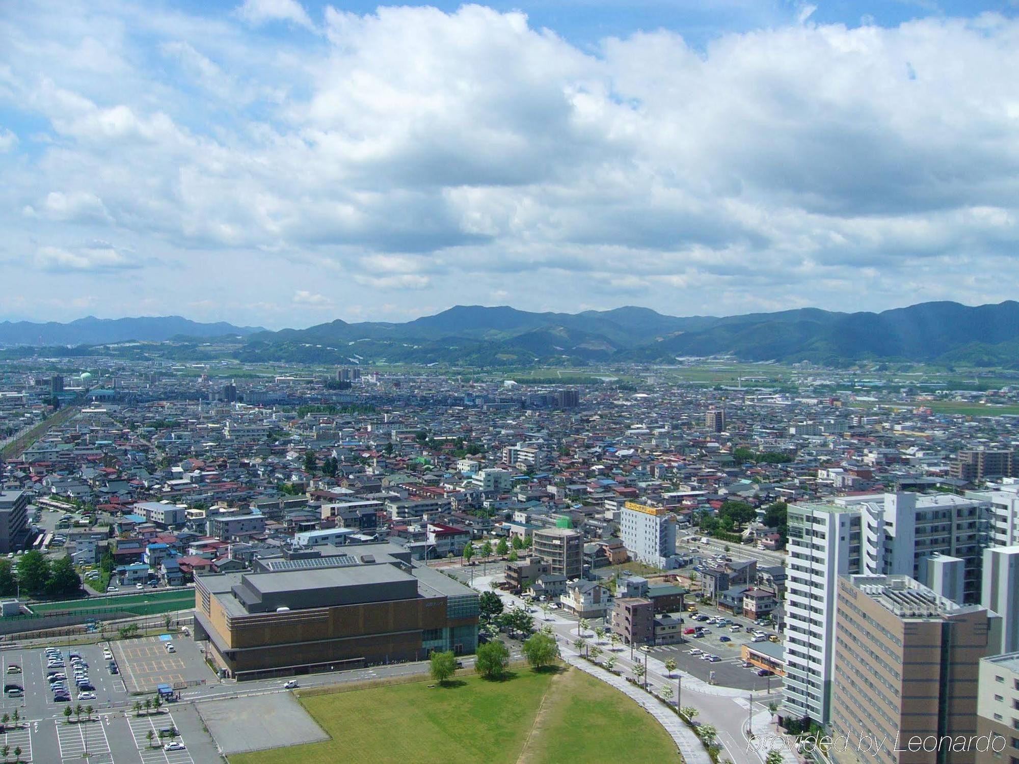 Yamagata Eki Nishiguchi Washington Hotel Экстерьер фото